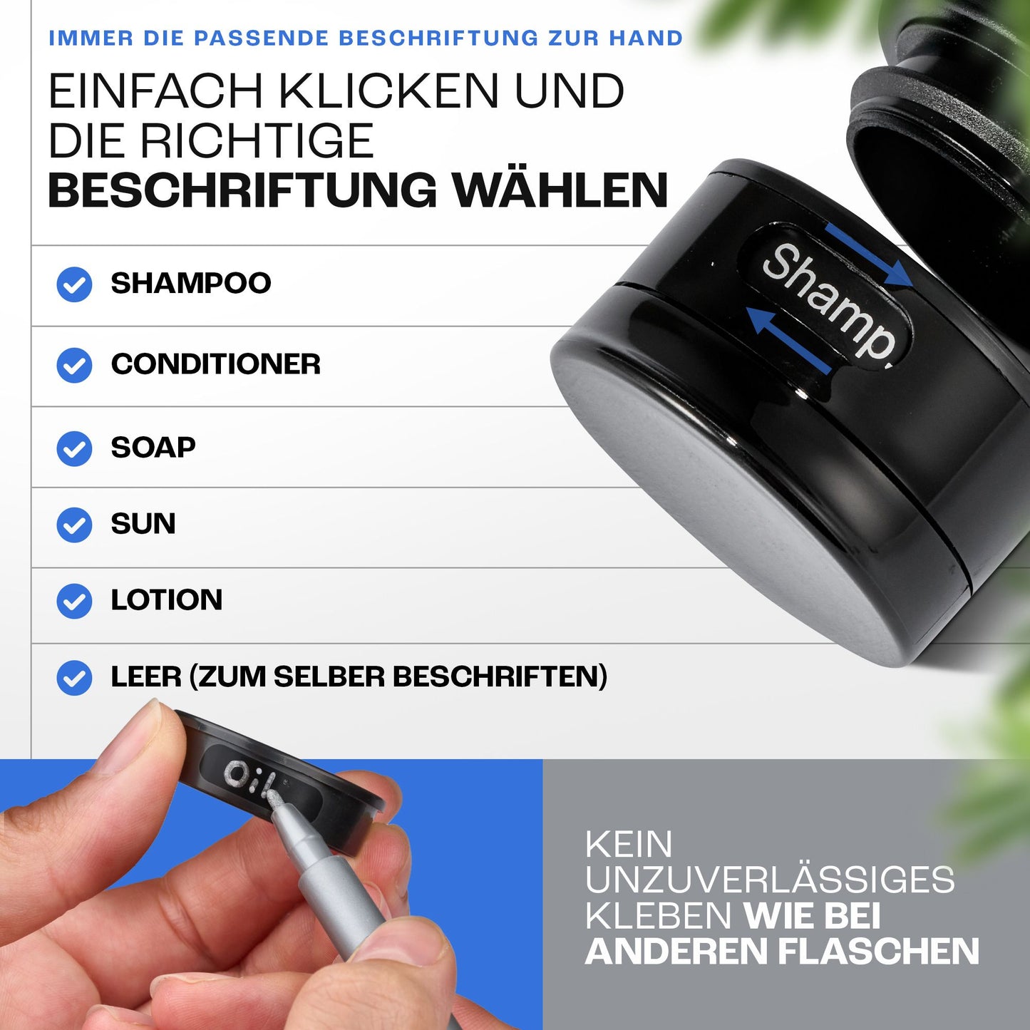 SILIBO Reiseflaschen zum befüllen
