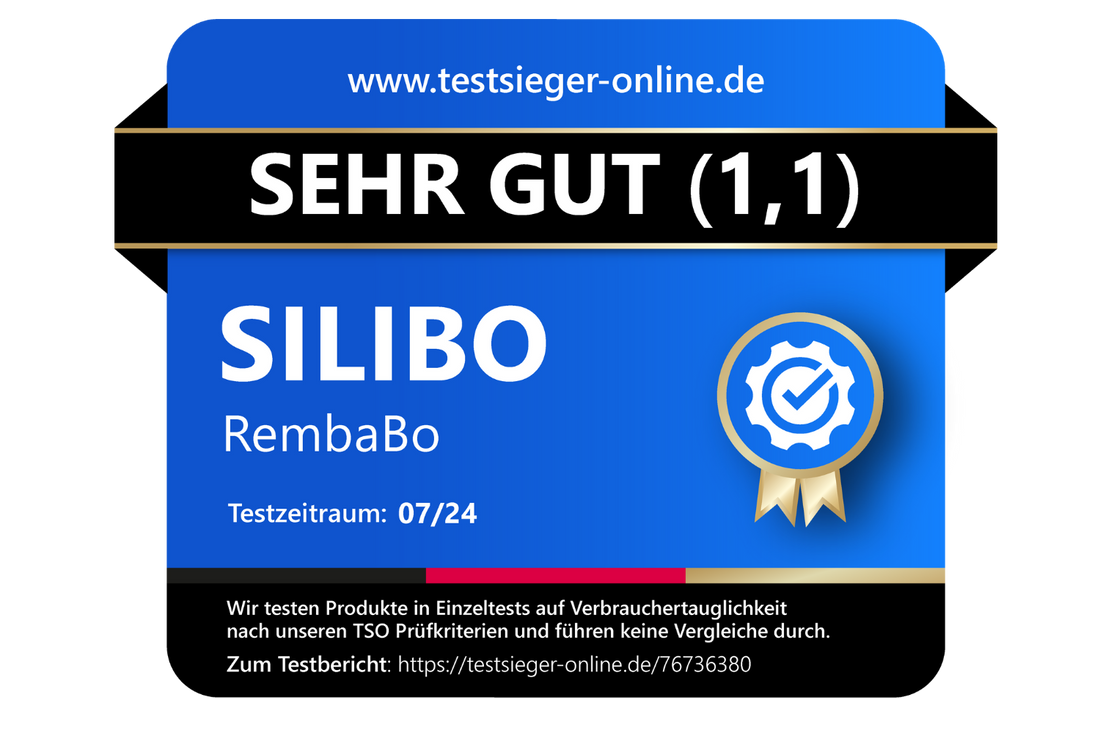 Getestet mit SEHR GUT (1,1) Warum die SILIBO Reiseflaschen von RembaBo überzeugen