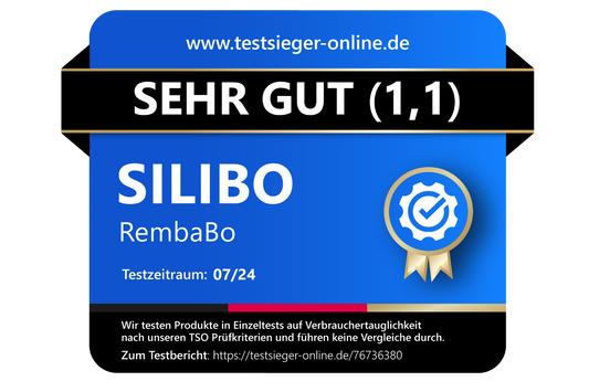 Getestet mit SEHR GUT (1,1) Warum die SILIBO Reiseflaschen von RembaBo überzeugen
