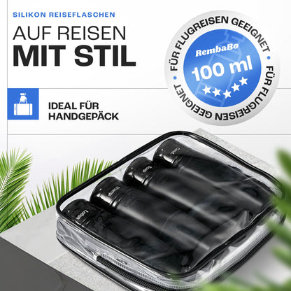 SILIBO Reiseflaschen zum befüllen